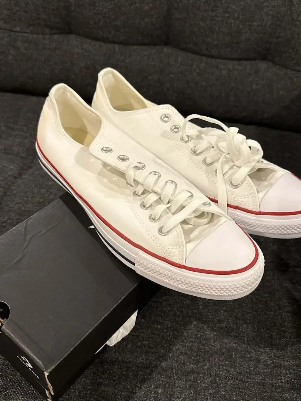 Converse Chuck Taylor All Star Low Top Optical White M7652C - Picture 6 of 10
